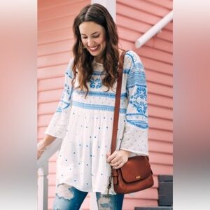 Anthropologie Meadowbrook Mermaid Tunic